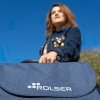 Rolser COM TWEED 8 Wózek na Kółkach - Torba na Zakupy / Zielony